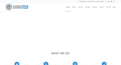 Desktop Screenshot of gammatechservices.com