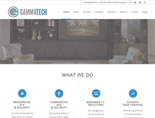 Tablet Screenshot of gammatechservices.com